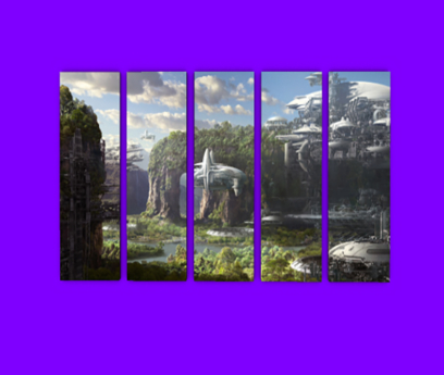 Second Life Marketplace - Future City Multi panel wall art - City Multi Panel